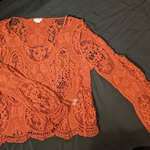 Garage Crochet Top, layering piece